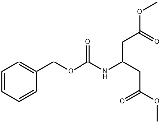 Pentanedioic acid, 3-[[(phenylmethoxy)carbonyl]amino]-, 1,5-dimethyl ester Structure