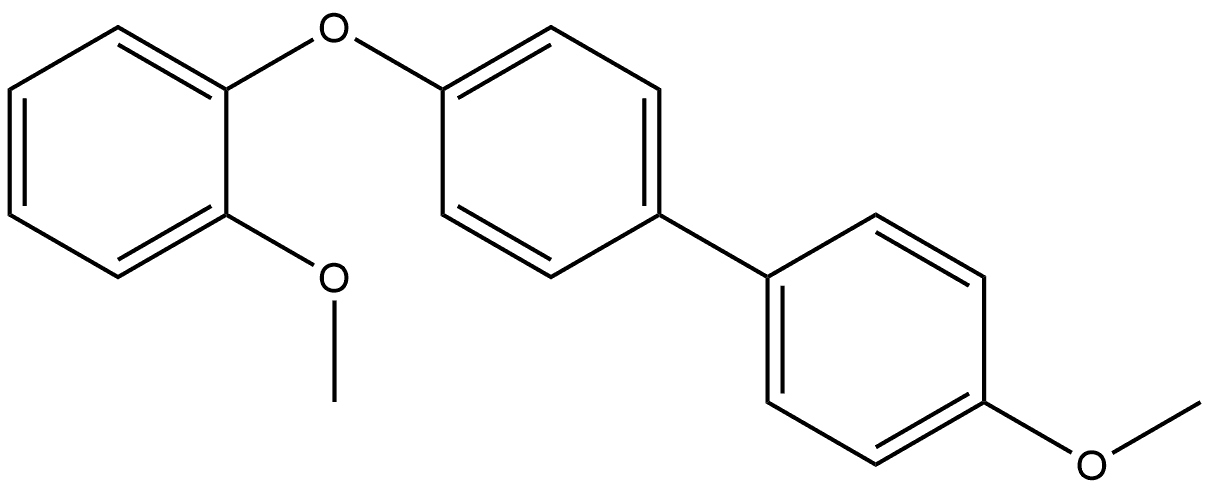 4-Methoxy-4'-(2-methoxyphenoxy)-1,1'-biphenyl Structure