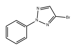 2H-1,2,3-Triazole, 4-bromo-2-phenyl- Structure