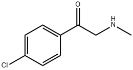 Ethanone, 1-(4-chlorophenyl)-2-(methylamino)- Structure