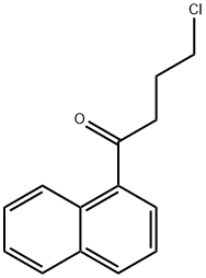 1-Butanone, 4-chloro-1-(1-naphthalenyl)- Structure