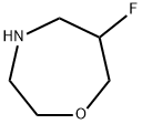 6-Fluoro-1,4-oxazepane Structure