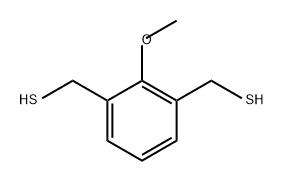 1,3-Benzenedimethanethiol, 2-methoxy- Structure