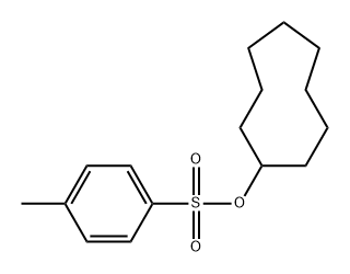 Cyclononanol, 1-(4-methylbenzenesulfonate) 구조식 이미지
