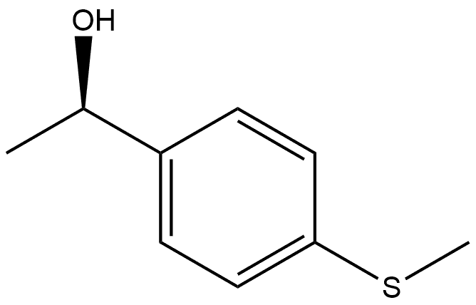 (1R)-1-[4-(methylsulfanyl)phenyl]ethan-1-ol Structure