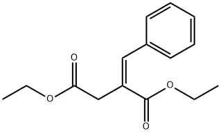 Butanedioic acid, (phenylmethylene)-, diethyl ester, (2Z)- (9CI) 구조식 이미지