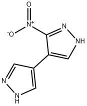 4,4'-Bi-1H-pyrazole, 3-nitro- Structure