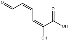 2,4-Hexadienoic acid, 2-hydroxy-6-oxo-, (2E,4Z)- 구조식 이미지