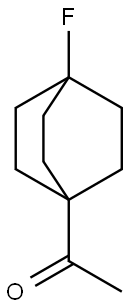 1-(4-Fluorobicyclo[2.2.2]oct-1-yl)ethanone Structure