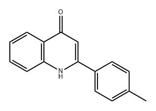 4(1H)-Quinolinone, 2-(4-methylphenyl)- Structure