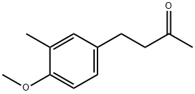 2-Butanone, 4-(4-methoxy-3-methylphenyl)- Structure