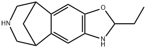 5,9-Methano-2H-oxazolo[4,5-h][3]benzazepine,2-ethyl-3,5,6,7,8,9-hexahydro-(9CI) Structure