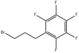 1-(3-Bromopropyl)-2,3,4,5,6-pentafluorobenzene Structure