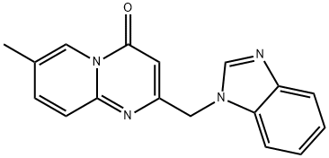 2-[(1H-1,3-benzodiazol-1-yl)methyl]-7-methyl-4H-p
yrido[1,2-a]pyrimidin-4-one Structure