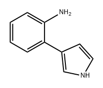 Benzenamine, 2-(1H-pyrrol-3-yl)- Structure