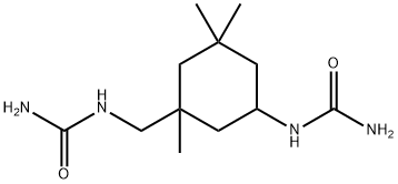 Urea, N-[3-[[(aminocarbonyl)amino]methyl]-3,5,5-trimethylcyclohexyl]- 구조식 이미지