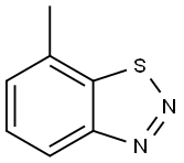 1,2,3-Benzothiadiazole, 7-methyl- Structure