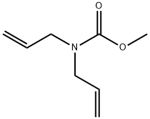 Carbamic acid, N,N-di-2-propen-1-yl-, methyl ester Structure