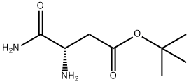 L-Aspartic α-amide β-t-butyl ester Structure