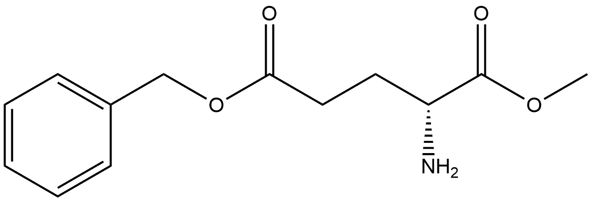 (R)-5-Benzyl?1-methyl?2-aminopentanedioate Structure