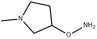 O-(1-Methylpyrrolidin-3-yl)hydroxylamine Structure