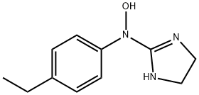 1H-Imidazol-2-amine,N-(4-ethylphenyl)-4,5-dihydro-N-hydroxy-(9CI) 구조식 이미지