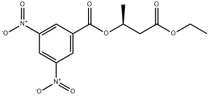Butanoic acid, 3-[(3,5-dinitrobenzoyl)oxy]-, ethyl ester, (3S)- Structure