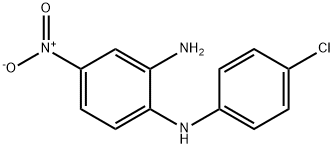 1,2-Benzenediamine, N1-(4-chlorophenyl)-4-nitro- Structure