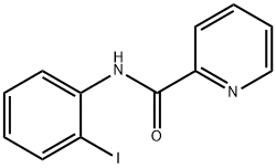 2-Pyridinecarboxamide, N-(2-iodophenyl)- Structure