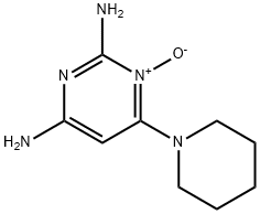 2,4-Pyrimidinediamine, 6-(1-piperidinyl)-, 1-oxide 구조식 이미지