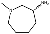 1H-?Azepin-?3-?amine, hexahydro-?1-?methyl-?, (3R)?- 구조식 이미지