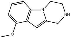9-Methoxy-1,2,3,4-tetrahydropyrazino[1,2-a]indole Structure
