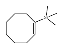 Silane, 1-cycloocten-1-yltrimethyl-, (E)- (9CI) Structure