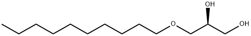 (2S)-3-(Decyloxy)-1,2-propanediol Structure