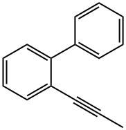 1,1'-Biphenyl, 2-(1-propyn-1-yl)- Structure