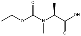 L-Alanine, N-(ethoxycarbonyl)-N-methyl- Structure