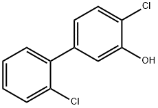 2-Chloro-5-(2-chlorophenyl)phenol Structure