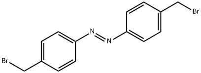 Diazene, 1,2-bis[4-(bromomethyl)phenyl]-, (1E)- Structure