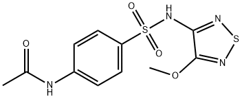 acetylsulphametrole Structure