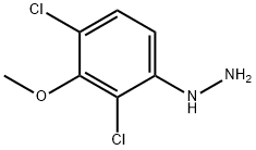Hydrazine, (2,4-dichloro-3-methoxyphenyl)- Structure