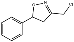 3-(chloromethyl)-5-phenyl-4,5-dihydro-1,2-oxazole Structure