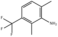 Benzenamine, 2,6-dimethyl-3-(trifluoromethyl)- 구조식 이미지