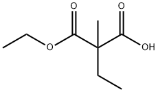 2-(ethoxycarbonyl)-2-methylbutanoic acid Structure