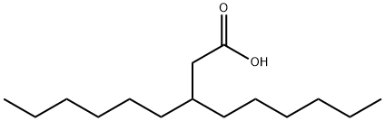 Nonanoic acid, 3-hexyl- Structure