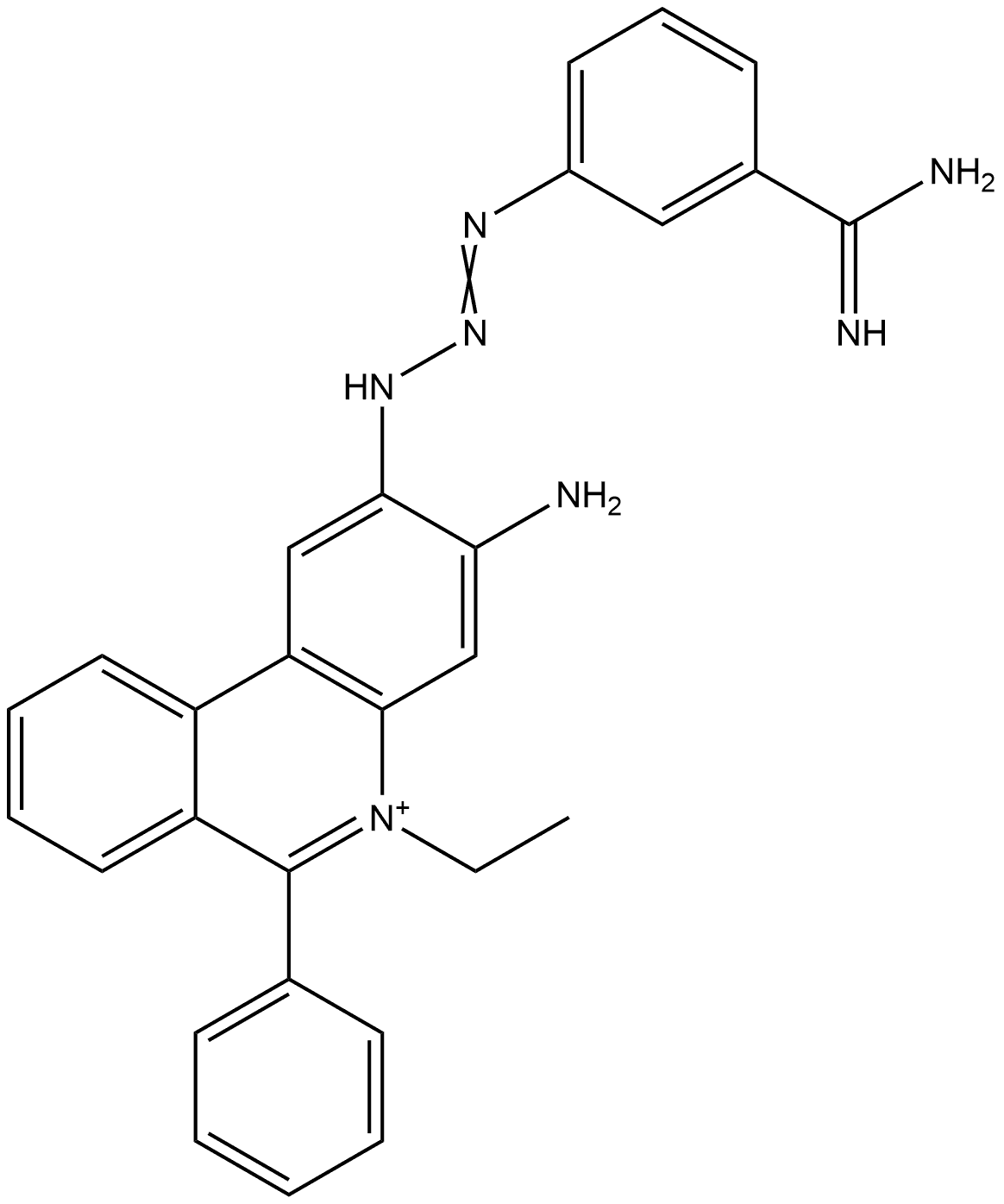 Isometamidium Impurity 6 Structure