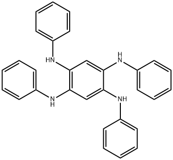 1,2,4,5-Benzenetetramine, N1,N2,N4,N5-tetraphenyl- 구조식 이미지