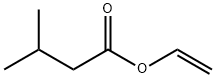 Butanoic acid, 3-methyl-, ethenyl ester Structure