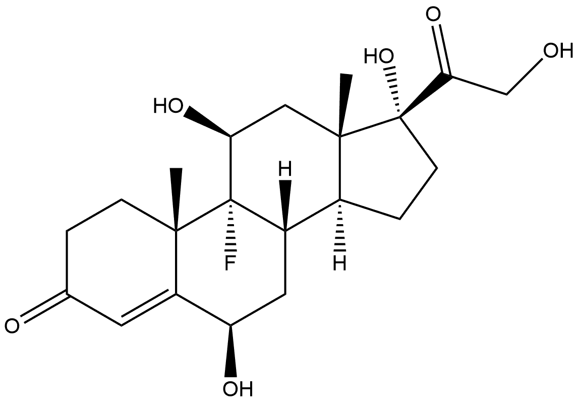 6-Hydroxyfludrocortisone Structure