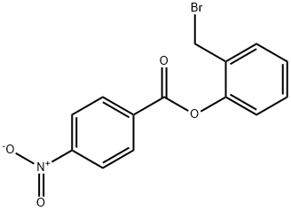 Phenol, 2-(bromomethyl)-, 1-(4-nitrobenzoate) Structure