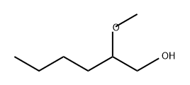 1-Hexanol, 2-methoxy- Structure